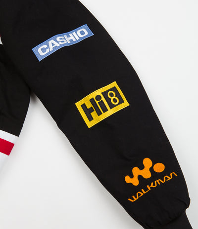 Cash Only Racing Jacket - White / Black