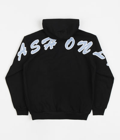 Cash Only Spell Out Hoodie - Black