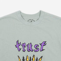 Cash Only Trust Nobody T-Shirt - Sage thumbnail