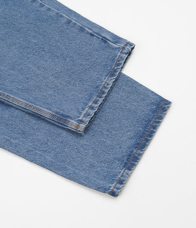 Cash Only Wrecking Baggy Jeans - Washed Indigo