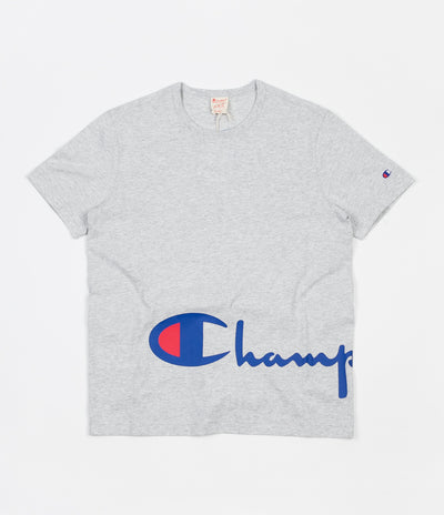 Champion Big Logo T-Shirt - Grey Marl