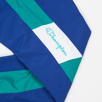 Champion Elastic Cuff Tracksuit Sweatpants - Blue / Green / White thumbnail