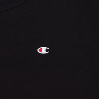 Champion Embroidered Back Logo T-Shirt - Black / White thumbnail