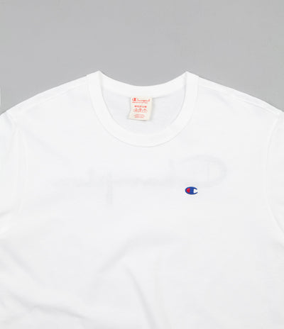 Champion Embroidered Back Logo T-Shirt - White