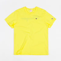 Champion Embroidered Back Logo T-Shirt - Yellow thumbnail