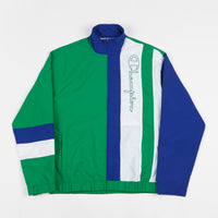 Champion Full Zip Tracksuit Jacket - Green / Blue / White thumbnail