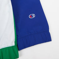 Champion Full Zip Tracksuit Jacket - Green / Blue / White thumbnail