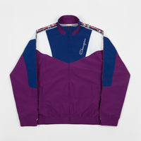 Champion Full Zip Tracksuit Jacket - Purple / Blue / White thumbnail