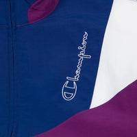 Champion Full Zip Tracksuit Jacket - Purple / Blue / White thumbnail