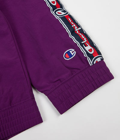 Champion Full Zip Tracksuit Jacket - Purple / Blue / White