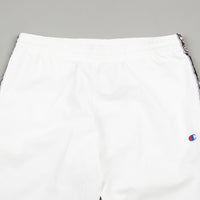 Champion Logo Tape Sweatpants - White thumbnail