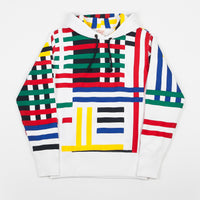 Champion Multi Stripe Hoodie - White / Multi thumbnail