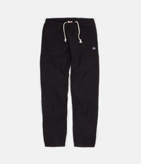 Champion Reverse Weave Elastic Cuff Sweatpants - Black