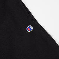 Champion Reverse Weave Elastic Cuff Sweatpants - Black thumbnail