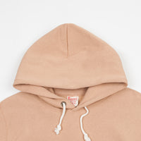 Champion Reverse Weave Script Logo Hoodie - Beige thumbnail