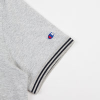 Champion Rib Neck T-Shirt - Grey thumbnail