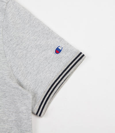 Champion Rib Neck T-Shirt - Grey