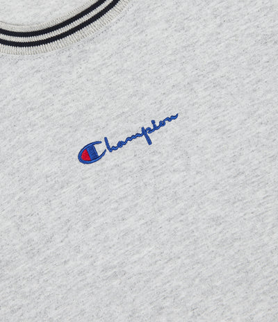 Champion Rib Neck T-Shirt - Grey