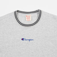 Champion Rib Neck T-Shirt - Grey thumbnail