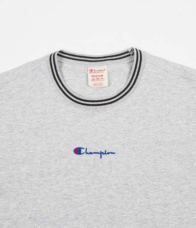 Champion Rib Neck T-Shirt - Grey