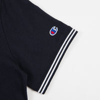 Champion Rib Neck T-Shirt - Navy thumbnail