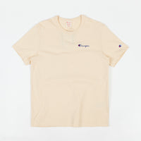 Champion Script Logo T-Shirt - Beige thumbnail