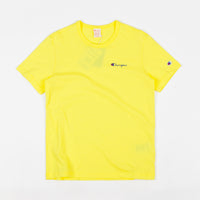 Champion Script Logo T-Shirt - Yellow thumbnail