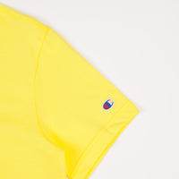 Champion Script Logo T-Shirt - Yellow thumbnail