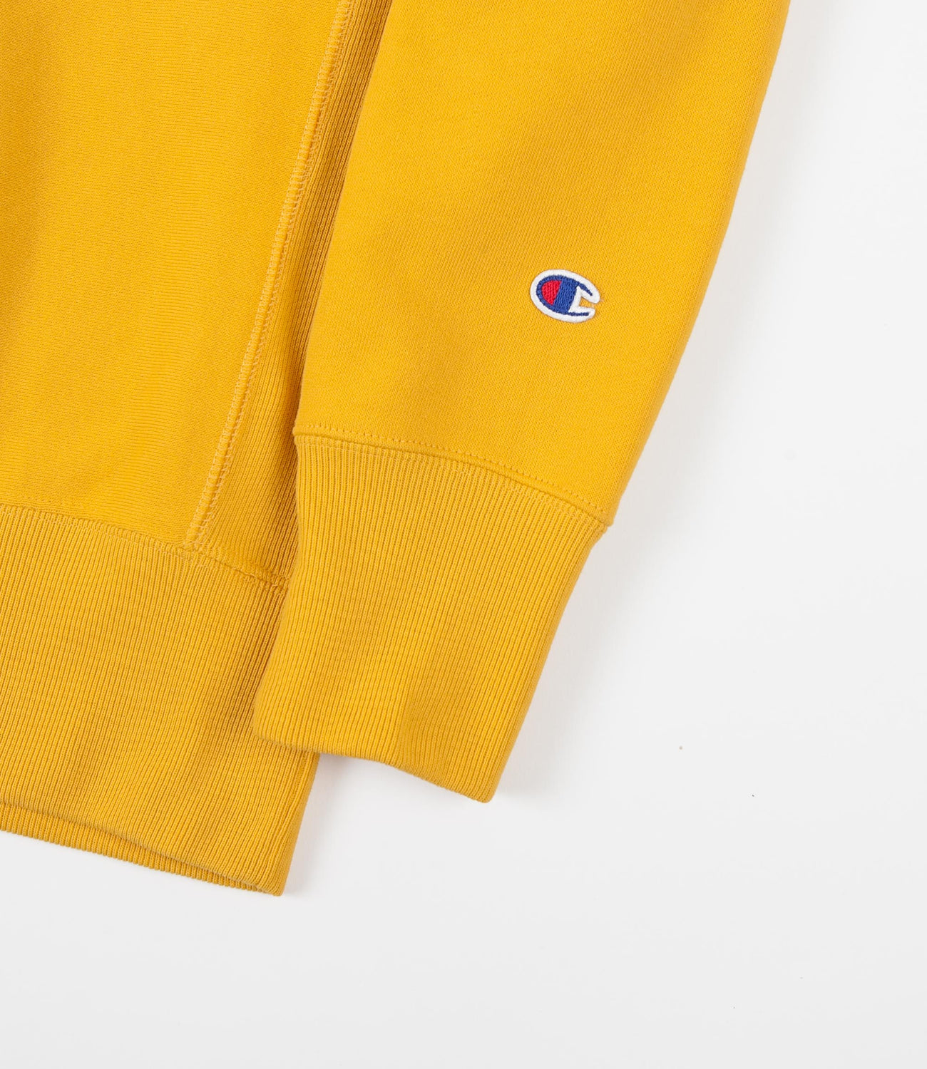 Mustard yellow outlet champion sweatshirt