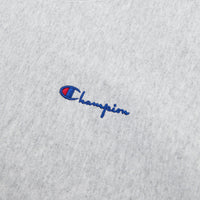 Champion Vertical Script Crewneck Sweatshirt - Grey thumbnail