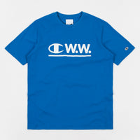 Champion x Wood Wood Al T-Shirt - Blue thumbnail