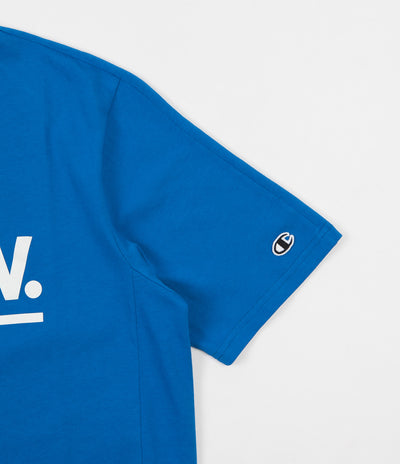 Champion x Wood Wood Al T-Shirt - Blue