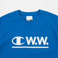 Champion x Wood Wood Al T-Shirt - Blue thumbnail