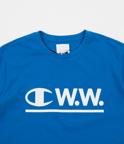 Champion x Wood Wood Al T-Shirt - Blue