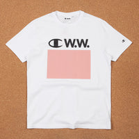 Champion x Wood Wood Alec T-Shirt - Bright White thumbnail