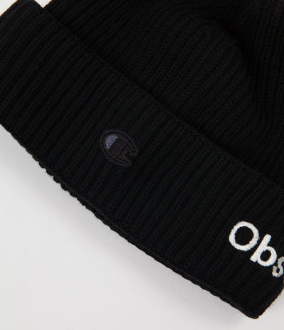 Champion x Wood Wood Caspar Beanie - Black