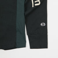 Champion x Wood Wood Henry Long Sleeve T-Shirt - Deep Green thumbnail