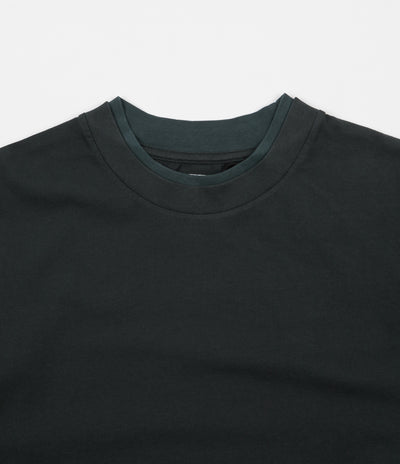 Champion x Wood Wood Henry Long Sleeve T-Shirt - Deep Green