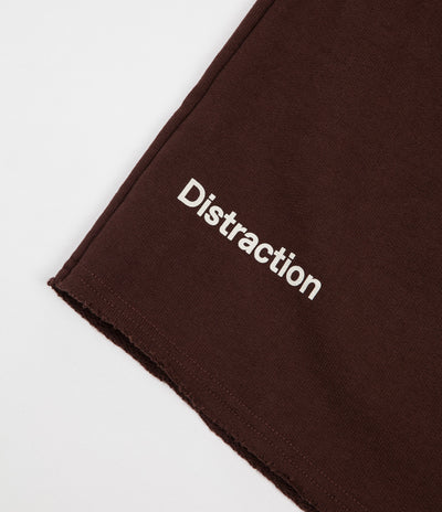 Champion x Wood Wood Ivan Track Shorts - Chocolate Brown