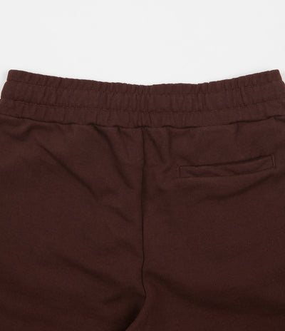 Champion x Wood Wood Ivan Track Shorts - Chocolate Brown