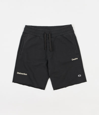 Champion x Wood Wood Ivan Track Shorts - Washed Black