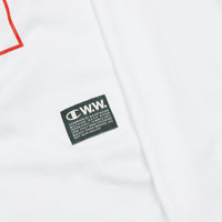 Champion x Wood Wood Rodney Box Logo Long Sleeve T-Shirt - White / Red thumbnail