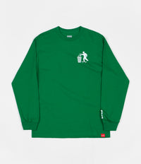 Chocolate Don't Trash Long Sleeve T-Shirt - Green