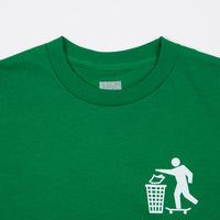 Chocolate Don't Trash Long Sleeve T-Shirt - Green thumbnail