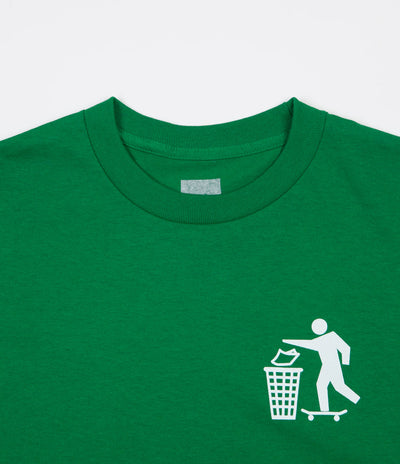 Chocolate Don't Trash Long Sleeve T-Shirt - Green