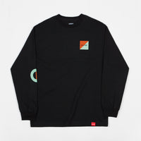 Chocolate Tidal Long Sleeve T-Shirt - Black thumbnail