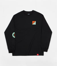 Chocolate Tidal Long Sleeve T-Shirt - Black