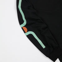 Chocolate Tidal Long Sleeve T-Shirt - Black thumbnail