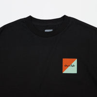 Chocolate Tidal Long Sleeve T-Shirt - Black thumbnail