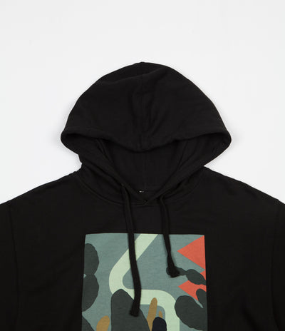 Chocolate Tropical Hoodie - Black